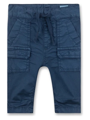 Sanetta Kidswear Bojówki w kolorze granatowym rozmiar: 74