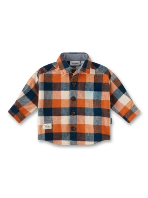 Sanetta Kidswear Koszula w kolorze beżowo-pomarańczowo-granatowym rozmiar: 104