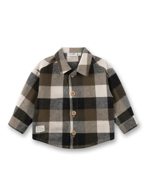 Sanetta Kidswear Koszula w kolorze oliwkowo-kremowym rozmiar: 140