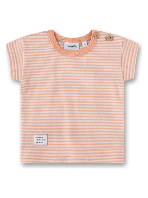 Sanetta Kidswear Koszulka w kolorze pomarańczowo-białym rozmiar: 80