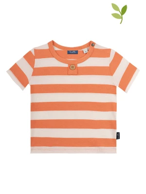 Sanetta Kidswear Koszulka w kolorze pomarańczowo-białym rozmiar: 80