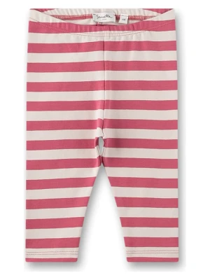 Sanetta Kidswear Legginsy w kolorze jasnoróżowo-kremowym rozmiar: 92