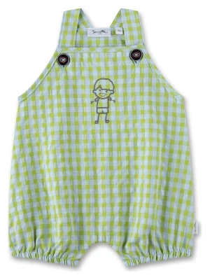 Sanetta Kidswear Ogrodniczki w kolorze zielono-błękitnym rozmiar: 56