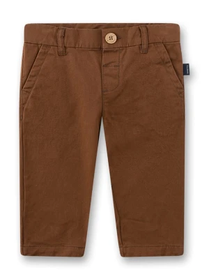 Sanetta Kidswear Spodnie chino w kolorze jasnobrązowym rozmiar: 116