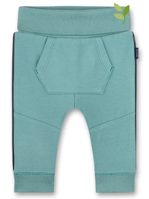 Sanetta Kidswear Spodnie dresowe w kolorze turkusowym rozmiar: 68