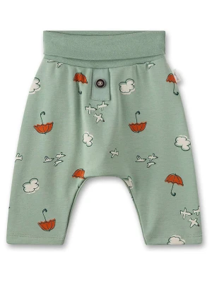 Sanetta Kidswear Spodnie dresowe w kolorze zielonym rozmiar: 86