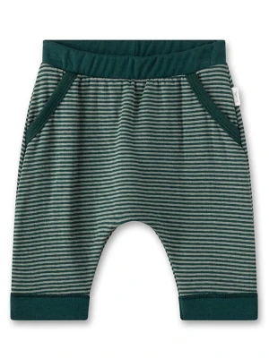 Sanetta Kidswear Spodnie dresowe w kolorze zielonym rozmiar: 92