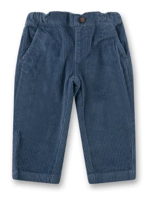 Sanetta Kidswear Spodnie sztruksowe w kolorze niebieskim rozmiar: 140
