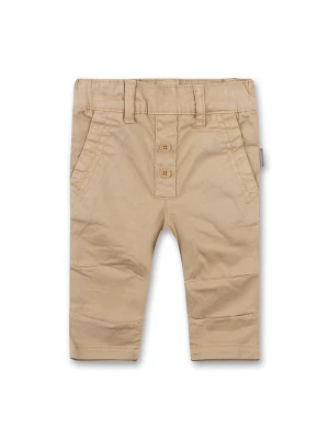 Sanetta Kidswear Spodnie w kolorze beżowym rozmiar: 134