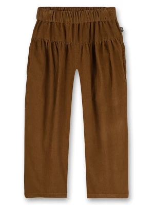 Sanetta Kidswear Spodnie w kolorze jasnobrązowym rozmiar: 110