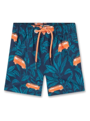 Sanetta Kidswear Szorty kąpielowe w kolorze pomarańczowo-niebieskim rozmiar: 128