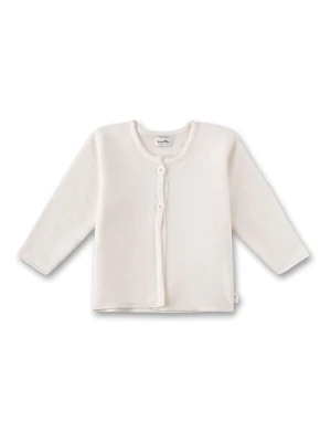 Sanetta Kidswear Wełniany kardigan w kolorze kremowym rozmiar: 62