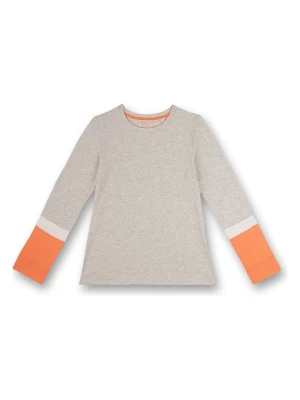 Sanetta Koszulka piżamowa w kolorze pomarańczowo-szarym rozmiar: 152