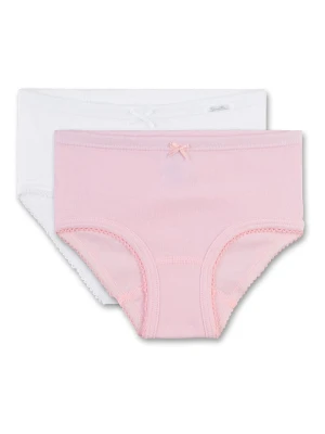 Sanetta Majtki (2 pary) w kolorze biało-różowym rozmiar: 128