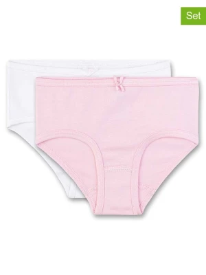 Sanetta Majtki (2 pary) w kolorze białym i jasnoróżowym rozmiar: 104