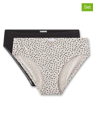Sanetta Majtki (2 pary) w kolorze czarno-beżowym rozmiar: 176