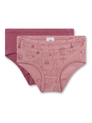 Sanetta Majtki (2 pary) w kolorze fioletowo-jasnoróżowym rozmiar: 128