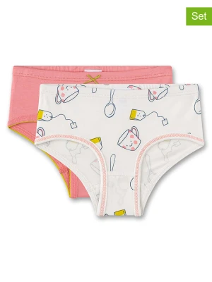 Sanetta Majtki (2 pary) w kolorze jasnoróżowym i białym rozmiar: 104