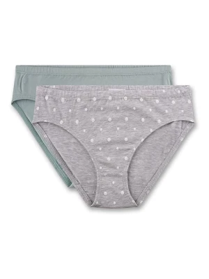 Sanetta Majtki (2 pary) w kolorze szarym i zielonym rozmiar: 164