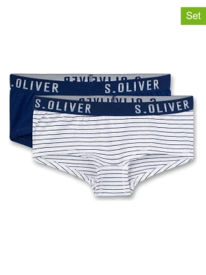 Sanetta Pełne majtki (2 pary) w kolorze czarno-białym rozmiar: 176