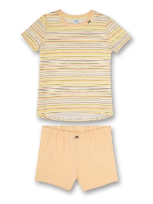 Sanetta Kidswear Piżama w kolorze brzoskwiniowo-żółtym rozmiar: 128