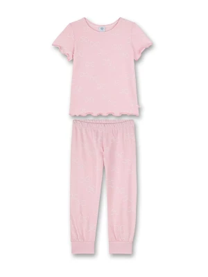 Sanetta Kidswear Piżama w kolorze jasnoróżowo-białym rozmiar: 98