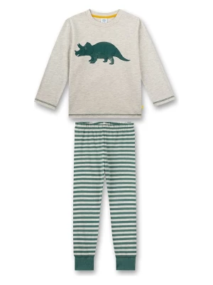 Sanetta Kidswear Piżama w kolorze kremowo-zielonym rozmiar: 92