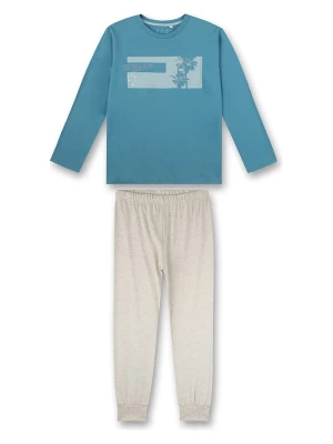 Sanetta Kidswear Piżama w kolorze niebiesko-szarym rozmiar: 128