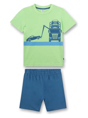Sanetta Kidswear Piżama w kolorze niebiesko-zielonym rozmiar: 92