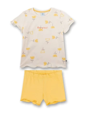 Sanetta Kidswear Piżama w kolorze żółto-beżowym rozmiar: 92