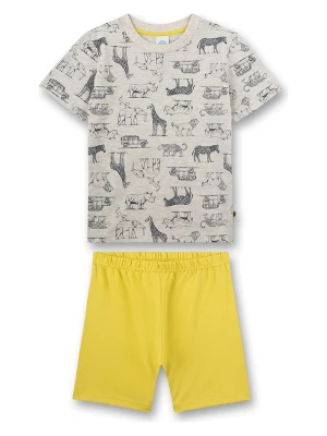 Sanetta Kidswear Piżama w kolorze żółto-szarym rozmiar: 92