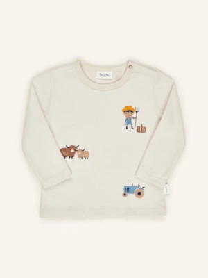 Sanetta Pure Koszulka Z Długim Rękawem weiss