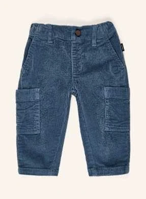 Sanetta Pure Spodnie Sztruksowe blau