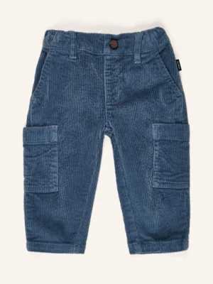 Sanetta Pure Spodnie Sztruksowe blau