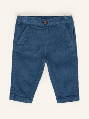 Sanetta Pure Spodnie Sztruksowe blau