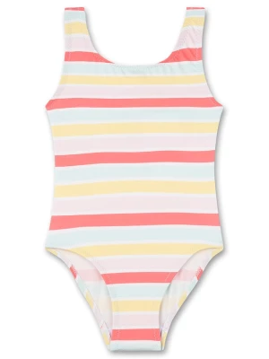 Sanetta Kidswear Strój kąpielowy w kolorze żółto-różowym rozmiar: 116