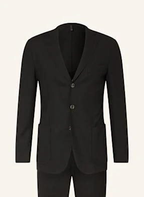 Santaniello Garnitur Extra Slim Fit schwarz