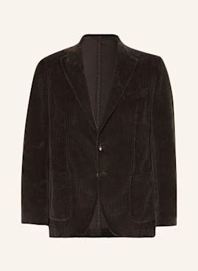 Santaniello Marynarka Sztruksowa Slim Fit braun