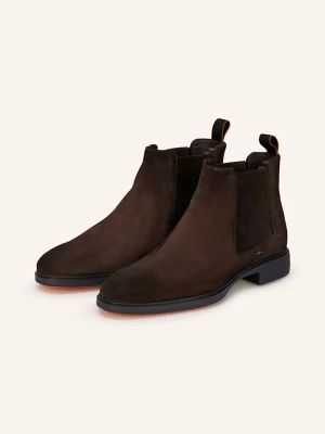 Santoni Botki Chelsea Easy-Onc-gext50 braun CIEMNOBRĄZOWY