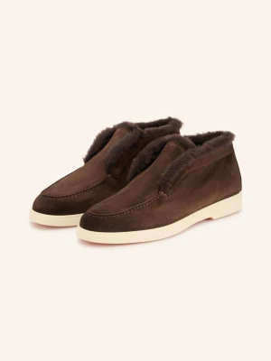 Santoni Botki Fortune braun CIEMNOBRĄZOWY