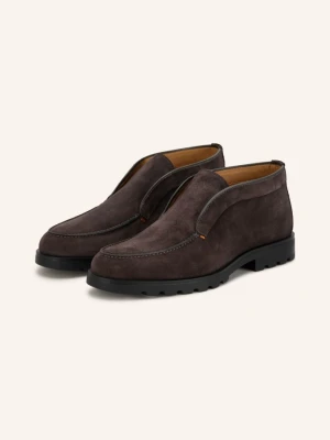 Santoni Botki Rock grau CZIEMNOSZARY