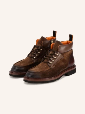 Santoni Botki Sznurowane Colin braun