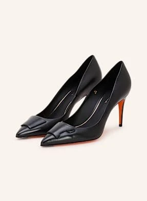 Santoni Czółenka Sib 85 schwarz