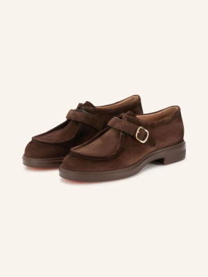 Santoni Loafersy Easy braun