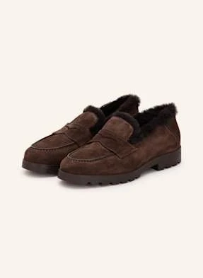 Santoni Pantofle Det braun