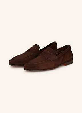 Santoni Penny Loafers Carlos braun