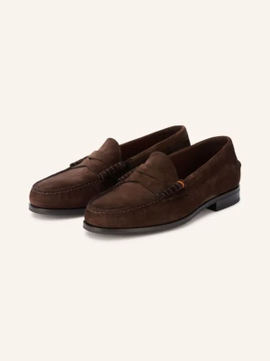 Santoni Penny Loafers Quentin braun CIEMNOBRĄZOWY