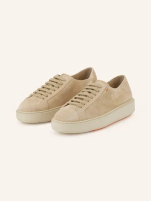 Santoni Sneaker Clean beige