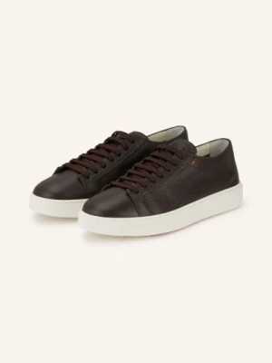 Santoni Sneaker Damps braun