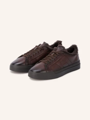Santoni Sneakersy Gloria braun CIEMNOBRĄZOWY
